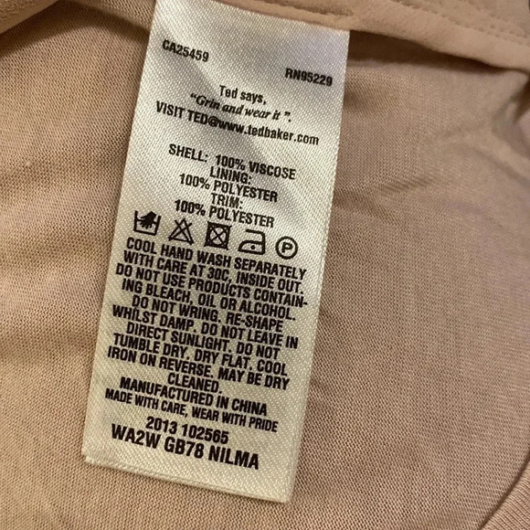 Ted Baker top size 1 NWOT - Picture 6 of 6